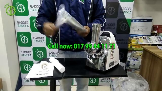 ELECTRIC MEAT GRINDER – SATURN ST - FP0094 - HOW TO ASSEMBLE by GadgetBangla.Com смотреть онлайн
