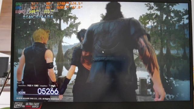 Msi gp 76 11800h 3070 Final fantasy XV Benchmark смотреть онлайн