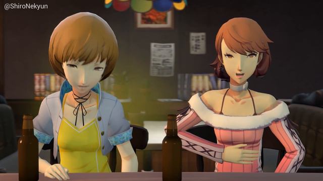 Chie and Yukari | Girl fart animation смотреть онлайн