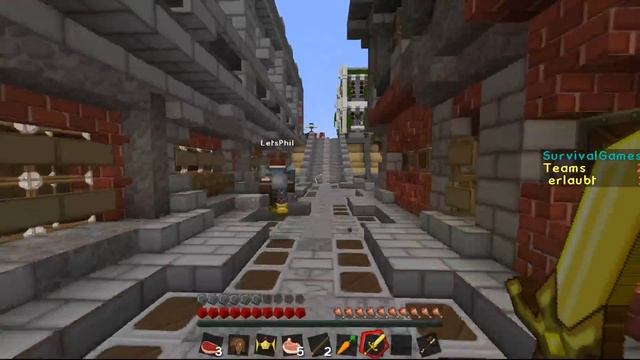 PhiPhas neuer Kanal - Minecraft Survival Games - Voll auf die FRESSE смотреть онлайн