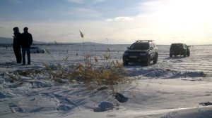 Мицубиси Паджеро спорт застрял в снегу