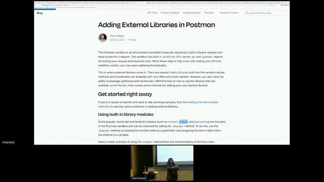 Apidays NewYork 2022 - 10 things about Postman everyone should know! By Pooja Mistry. смотреть онлайн