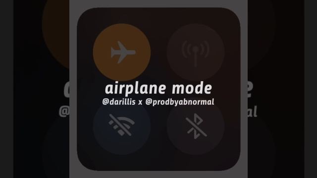 "Airplane Mode" - @Darillis X @ProdByAbnormal смотреть онлайн