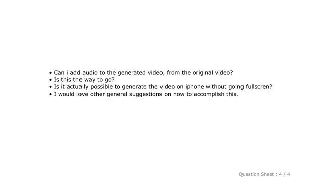HTML : Extract part of video with html5 video. Fullscreen issues on iphone/ipad смотреть онлайн