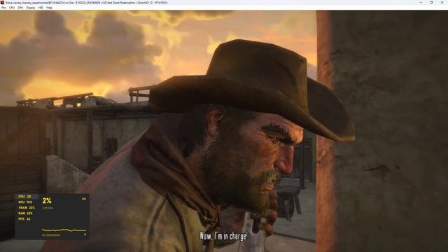 Xenia-canary (canary_experimental@7c5da821d On Dec 8 2022) | [5454082B V1.0] Red Dead Redemption