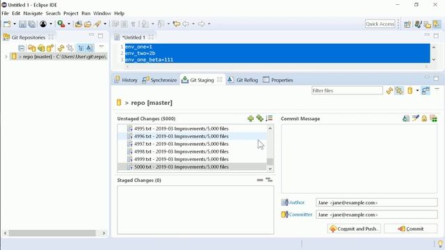 Eclipse 2019-03 IDE Improvements: General and Git смотреть онлайн