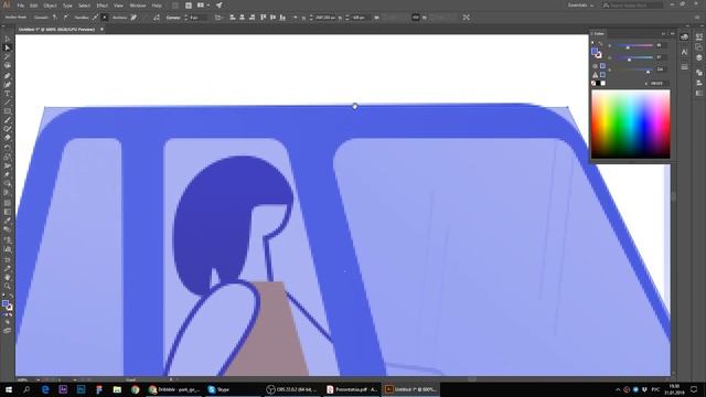 Основы работы в Adobe Illustrator смотреть онлайн