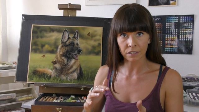Velour VS Pastelmat: Pastel Paper Comparison смотреть онлайн