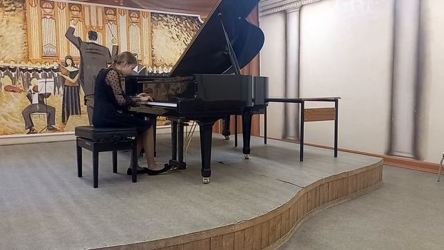 Зарщикова Ева, С. Майкапар - "Бурный поток", общее фортепиано (4 год обучения) смотреть онлайн