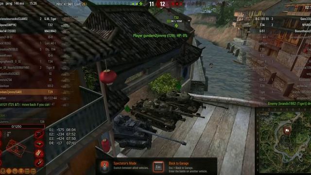 WoT: Bridge Blockade T29 смотреть онлайн