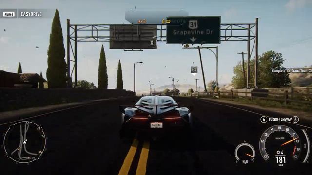 Need For Speed:Rivals - Lamborghini Veneno - HD смотреть онлайн