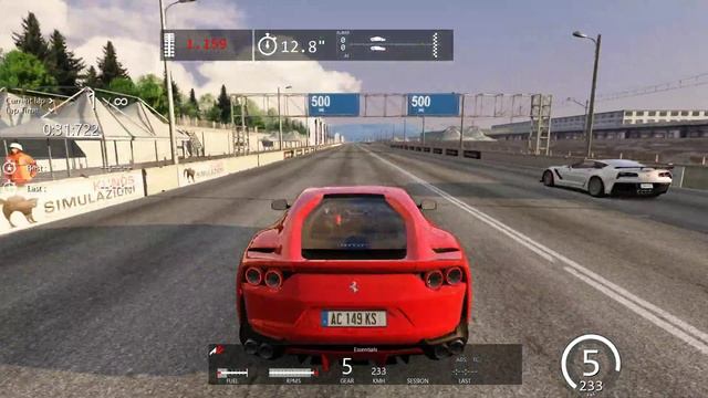 Chevrolet Corvette C7 ZR1 VS. Ferrari 812 | DRAG RACING смотреть онлайн