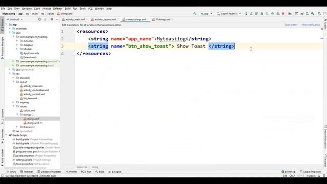 10.1. Android Kotlin: Performing String localization | Mobile App development | Darakhshan Syed смотреть онлайн