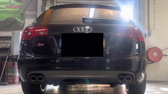 Audi S6 V10 Exhaust Sound open valves смотреть онлайн