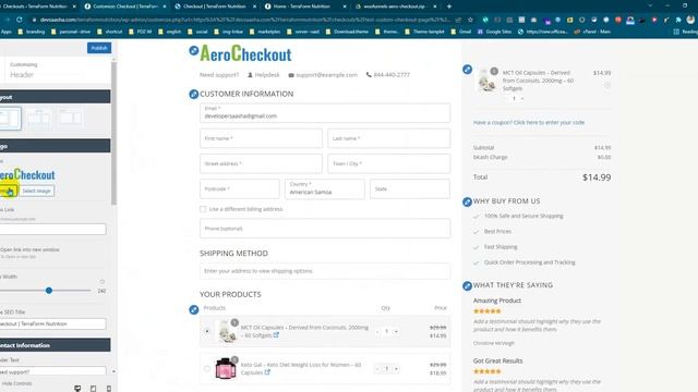 Custom checkout page for woocommace WPBakery Page Builder смотреть онлайн