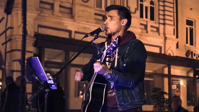 Перепел песню Dabro - Юность на гитаре | Уличный музыкант смотреть онлайн