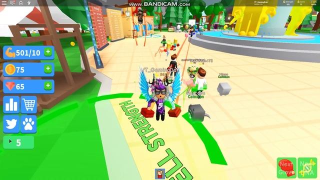 ALL NEW *SECRET* OP WORKING CODES! Roblox Strength Simulator