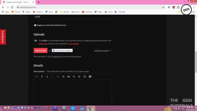 Publish your game on Itch.io | GDevelop 5 смотреть онлайн