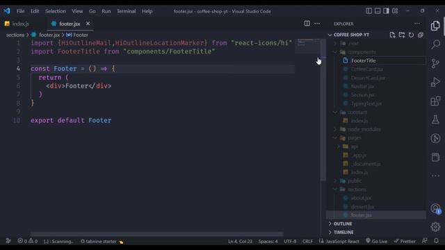 Coffee shop website using NextJs + Tailwind CSS + Framer motion | Part 2 смотреть онлайн