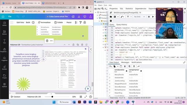 MULTITABLE, GROUP BY AND HAVING | SISTEM BASIS DATA C смотреть онлайн