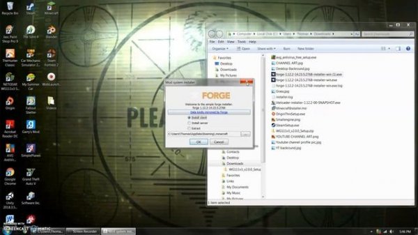 How to install Minecraft Forge-1.12.2
