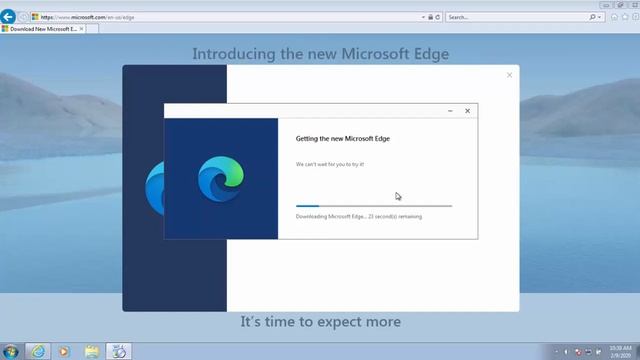 How to Install Microsoft Edge Browser on Windows 7 смотреть онлайн