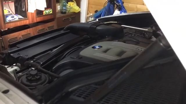 BMW M57N2 писк при глушении двигателя! смотреть онлайн