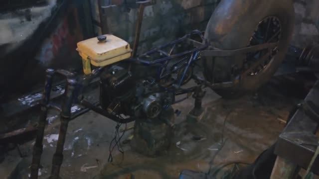 Простой снегоход каракат своими руками 5.Лыжа смотреть онлайн