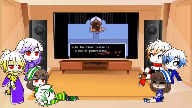 undertale reacts to the truth behind chara 1/2 |undertale| смотреть онлайн