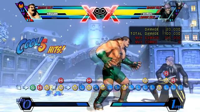[UMVC3] 5-stage Haggar + cover assist incoming mixup смотреть онлайн