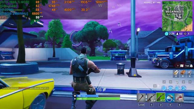 Fortnite - i7 7700 - MSI GTX 1660 Ti Gaming X 6GB - 16GB RAM - 1080p - Gameplay смотреть онлайн