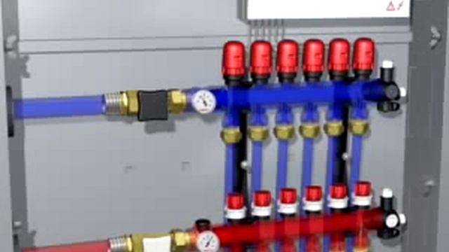 Пластиковый коллектор Uponor смотреть онлайн