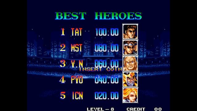 World Heroes 2 Jet (World) (Arcade) - (Opening & Demo Loop) смотреть онлайн