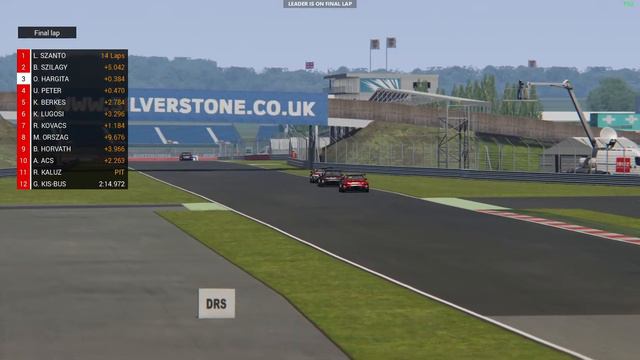 Assetto Corsa HML | Cupra Leon Competición Cup | 11. Forduló | Silverstone смотреть онлайн