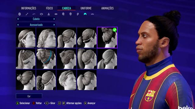 FIFA 21 สอนทำหน้าRonaldinho เองไม่มีลงมอด
