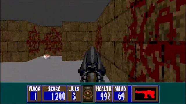 Quake: Wolf 3D first preview (total conversion mod) смотреть онлайн