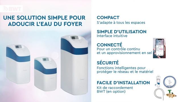 BWT Perla Silk, l'adoucisseur d'eau compact | BWT France смотреть онлайн
