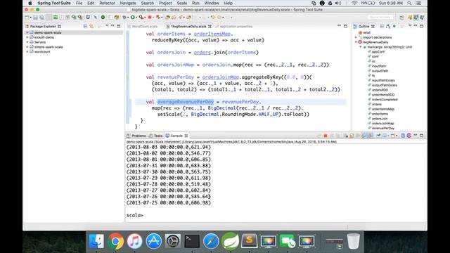 Apache Spark - Sort the data - sortByKey смотреть онлайн