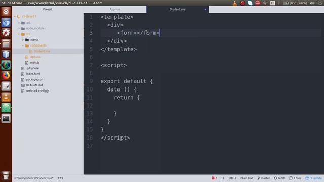 VueJs 2 Tutorial for beginners in HINDI | ENGLISH (#34) Concept of Slots in Vue Js Application смотреть онлайн