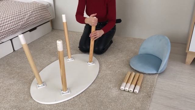 сборка комплекта стол + мягкий стул смотреть онлайн