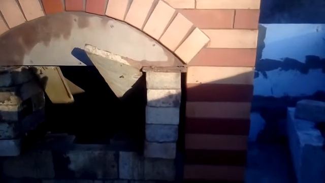 Арка из кирпича на мангал!!!СТРОИМ сами!!! смотреть онлайн