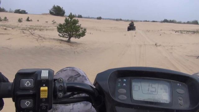 Трогаемся. Первые шаги. [HONDA TRX 680] смотреть онлайн