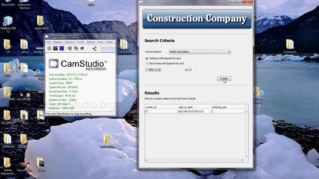 SQL SERVER / JAVA Construction Company смотреть онлайн