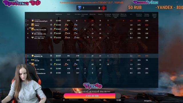 Warface стрим с девушкой. Играю с подписчиками РМ.Браво. смотреть онлайн