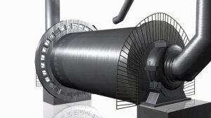 Шаровая барабанная мельница (ШБМ)