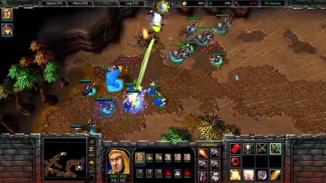 Warcraft 3: Arthas Campaign - Humans-5-The Landing смотреть онлайн