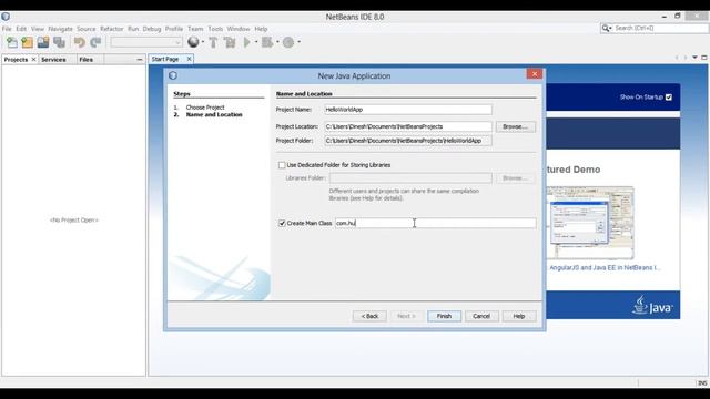 How to create a Java project in NetBeans IDE ? смотреть онлайн