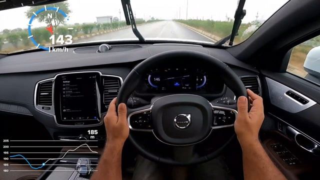 2023 Volvo XC90 ACCELERATION | Wrangler Rubicon 0-150 Comparison смотреть онлайн