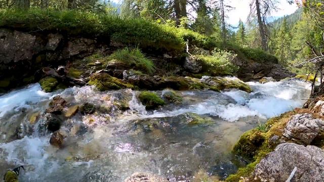 Расслабляющий шум горной реки- Релакс\ Шум воды. смотреть онлайн