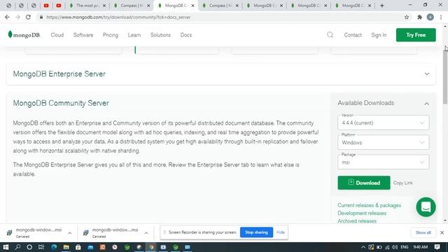 Install mongo db windows 10 смотреть онлайн